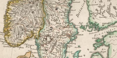 Carte de vieux-Finlande
