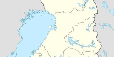 La finlande l'emplacement de carte